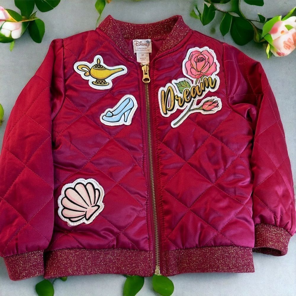 Disney Collection by Tutu Couture Girls Jacket (3T)